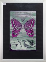 VELVET UNDERGROUND - CONCERT POSTER, JUNE 7-9 1968, AVALON BALLROOM, SAN FRANCISCO WITH IRON BUTTERF