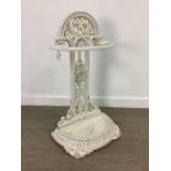 A VICTORIAN CAST METAL STICK STAND