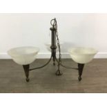 SET OF THREE CHANDELIERS CONTEMPORARY