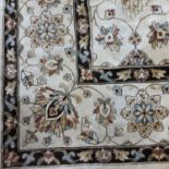 SAROOK KASHAN SILK RUG