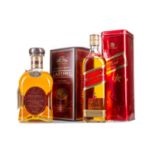 CARDHU 12 YEAR OLD 1L AND JOHNNIE WALKER RED LABEL 75CL