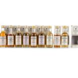 9 GORDON & MACPHAIL CONNOISSEURS CHOICE MINIATURES - INCLUDING DALWHINNIE 1970