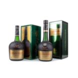 2 BOTTLES OF COURVOISIER VSOP COGNAC 1L