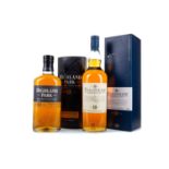 TALISKER 10 YEAR OLD 1L AND HIGHLAND PARK 12 YEAR OLD