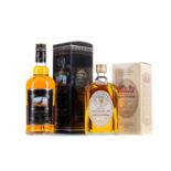 FAMOUS GROUSE 12 YEAR OLD GOLD RESERVE AND CABRACH FOR ROTHESAY GOLF CLUB 75CL BLENDED WHISKY