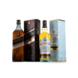 MACKINLAY'S SHACKLETON AND JOHNNIE WALKER DOUBLE BLACK BLENDED WHISKY