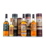 GLENMORANGIE WOOD FINISH COLLECTION WITH 10 YEAR OLD 35CL HIGHLAND SINGLE MALT