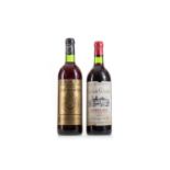 CHATEAU CAP-MARTIN 1976 AND CHATEAU GUINEAU 1976 FRENCH - BORDEAUX RED WINE