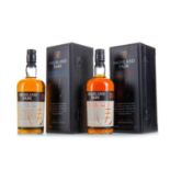 HIGHLAND PARK 1973 28 YEAR OLD SINGLE CASKS #11151 AND #11167 ISLAND SINGLE MALT