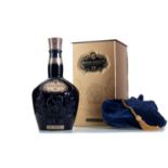 CHIVAS ROYAL SALUTE 21 YEAR OLD SAPPHIRE DECANTER BLENDED WHISKY