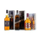 JOHNNIE WALKER DOUBLE BLACK, CHIVAS REGAL 12 YEAR OLD 1L AND BELL'S SPECIAL RESERVE BLENDED WHISKY A