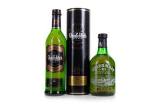 TOBERMORY 10 YEAR OLD AND GLENFIDDICH 12 YEAR OLD SINGLE MALT