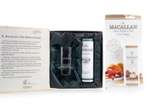 MACALLAN 10 YEAR OLD 2000S MINIATURE AND LAPHROAIG 10 YEAR OLD PRE-ROYAL WARRANT MINIATURE SINGLE MA