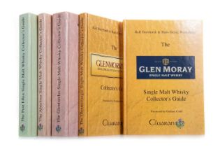 5 SINGLE MALT WHISKY COLLECTORS GUIDES BY RALF BERHARDT AND HANS GEORG WURSCHING INCLUDING PORT ELLE