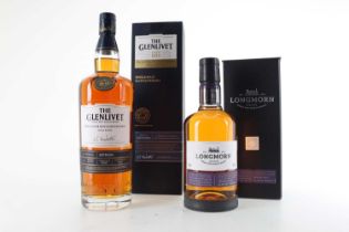 GLENLIVET MASTER DISTILLER'S RESERVE 1L AND LONGMORN DISTILLER'S CHOICE SPEYSIDE SINGLE MALT