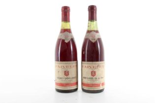 2 BOTTLES OF DOMAINE FAIVELEY CLOS DES ORMES 73CL 1971 & 1973 VINTAGES