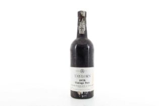 TAYLOR'S 1975 VINTAGE PORT