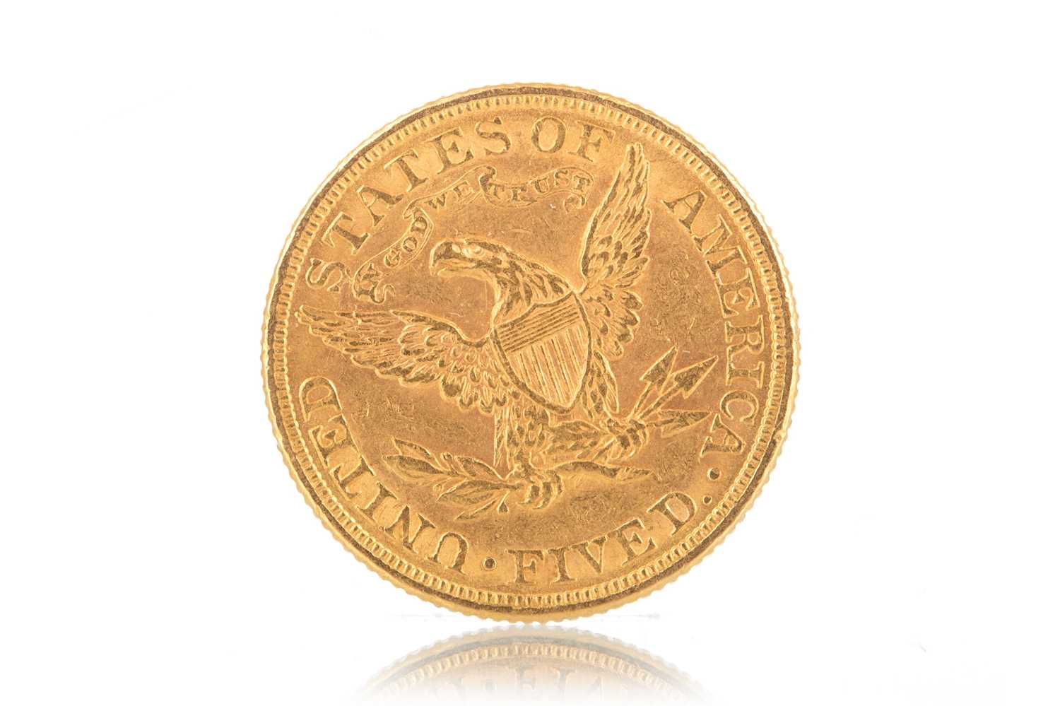 AMERICAN LIBERTY HEAD GOLD FIVE DOLLAR COIN
