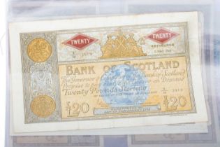 BANK OF SCOTLAND, COLLECTION OF BANKNOTES,