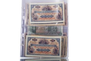 CLYDESDALE, COLLECTION OF BANKNOTES,