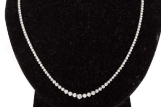 DIAMOND LINE NECKLACE,