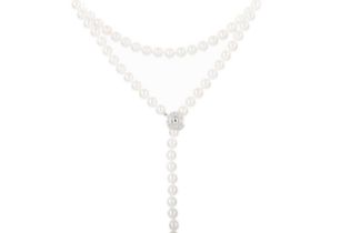 MIKIMOTO, PEARL NECKLACE,