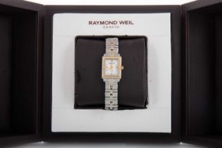 RAYMOND WEIL, PARSIFAL STAINLESS STEEL QUARTZ WRIST WATCH,