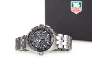 MERCEDES BENZ FOR TAG HEUER, SLR STAINLESS STEEL AUTOMATIC WRIST WATCH,