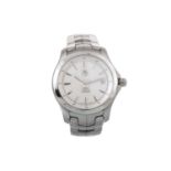 TAG HEUER LINK STAINLESS STEEL AUTOMATIC WRIST WATCH