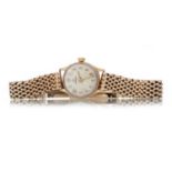 OMEGA NINE CARAT GOLD MANUAL WIND WRIST WATCH