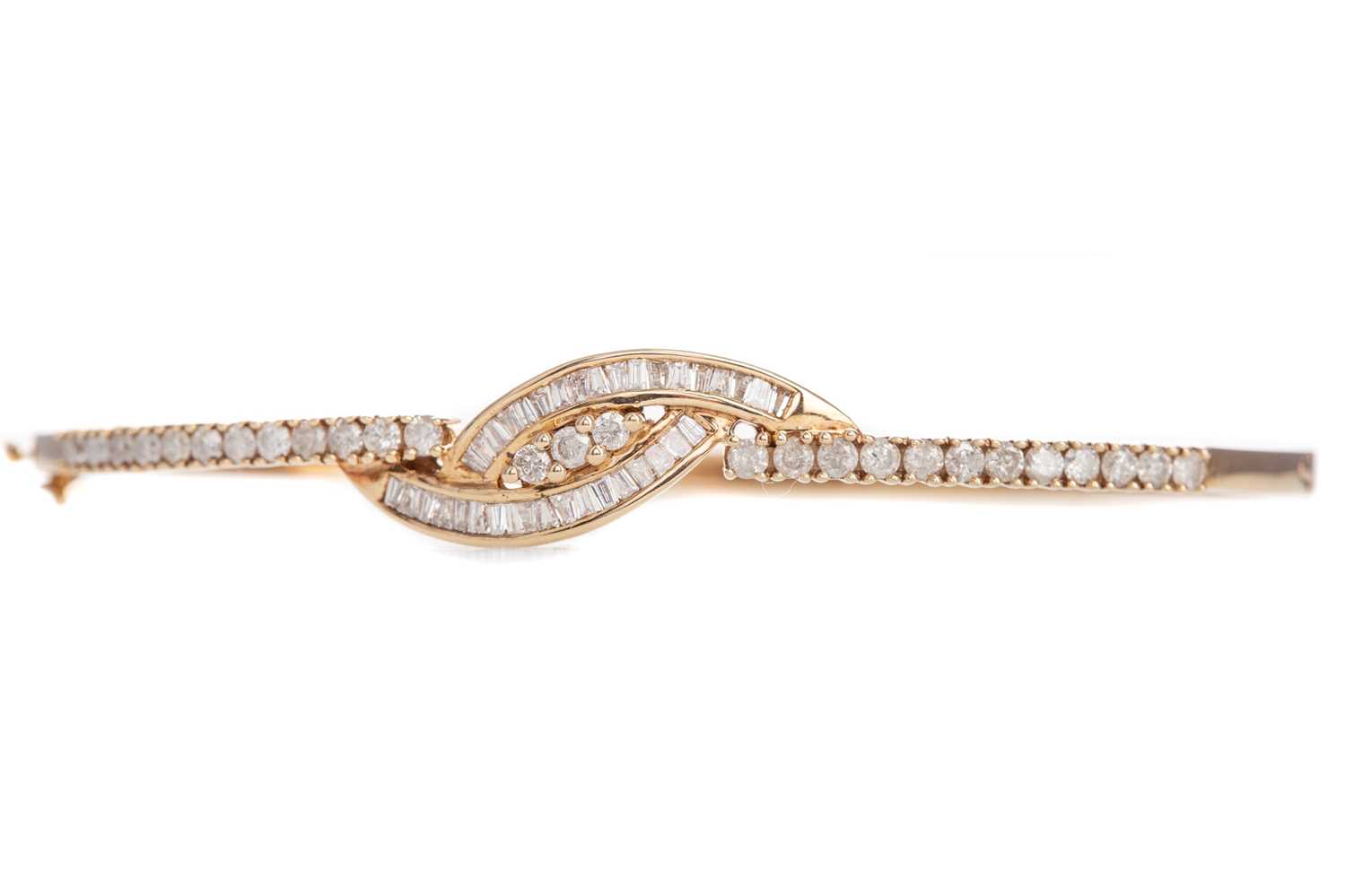 A DIAMOND BANGLE