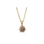 DIAMOND SOLITAIRE PENDANT