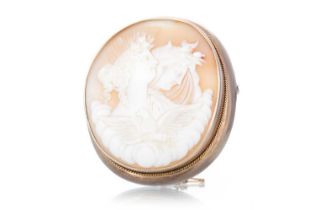OVAL CAMEO BROOCH, EARLY 20TH CENTURY,
