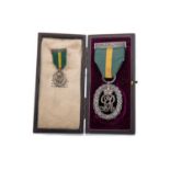 A GEORGE V EFFICIENCY MEDAL AND MINIATURE