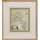 THOMAS BOWEN, FOUR ENGLISH COUNTY MAPS, ALONG WITH TWO FURTHER MAPS