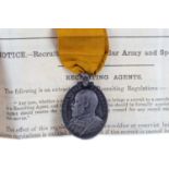 EDWARD VII LONG SERVICE IN THE IMPERIAL YEOMANRY MEDAL