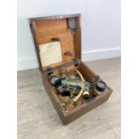 JAPANESE NAVY SEXTANT TAMAYA & CO LTD OF TOKYO, WWII PERIOD