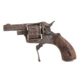 FOLDING TRIGGER POCKET SIX-SHOT REVOLVER 19TH CENTURY