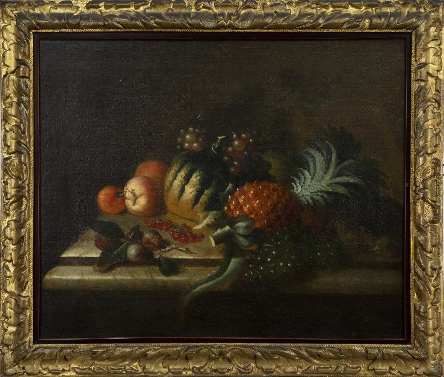 STILL LIFE, AN 18TH.19TH CENTURY OIL