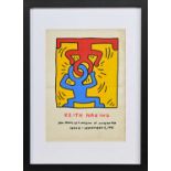 KEITH HARING (AMERICAN 1958 - 1990), UNTITLED (KEITH HARING, SAN FRANSISCO MUSEUM OF MODERN ART MAY
