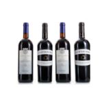 4 BOTTLES OF ITALIAN RED WINE INCLUDING FATAGIONE 1999 COTTANERA