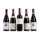 5 BOTTLES OF FRENCH RED WINE INCLUDING DOMAINE DES REMIZIERES 1995 HERMITAGE