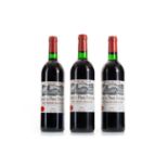 3 BOTTLES OF CHATEAU PAVIE DECESSE 1990 SAINT-EMILION FRENCH - BORDEAUX