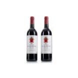 2 BOTTLES OF CHATEAU LANGOA BARTON 1993 SAINT-JULIEN FRENCH - BORDEAUX