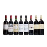 8 BOTTLES OF FRENCH RED WINE FROM THE BORDEAUX REGION INCLUDING CHATEAU SAINT-ANDRE CORBIN 1998 ST-G