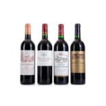 4 BOTTLES OF FRENCH RED WINE FROM THE BORDEAUX REGION INCLUDING CHATEAU CANTENAC BROWN 1998 MARGAUX