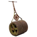 A Victorian iron garden roller, 127cm h The collection of C. W. Briggs (1906-1971) (lots 1-429)