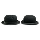 A Christys' felt bowler hat, size 7/57 and another (2) The collection of C. W. Briggs (1906-1971) (
