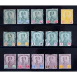 STAMPS – MALAYAN STATES 1891-1963 mint collection with Johore 1891 1c to $1, 1896 1c to $5 and
