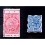 STAMPS – NEW ZEALAND 1888-1935 The mint selection inc. 1888 perf 12 x 111/2 8d blue1920 Victory set,